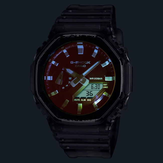 G-Shock GA-2100TLS-8A Watch - Black