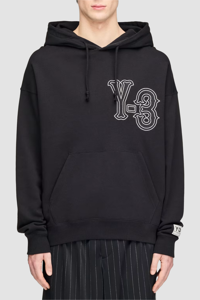 Y-3 Elite 5 GFX Hoodie - Black