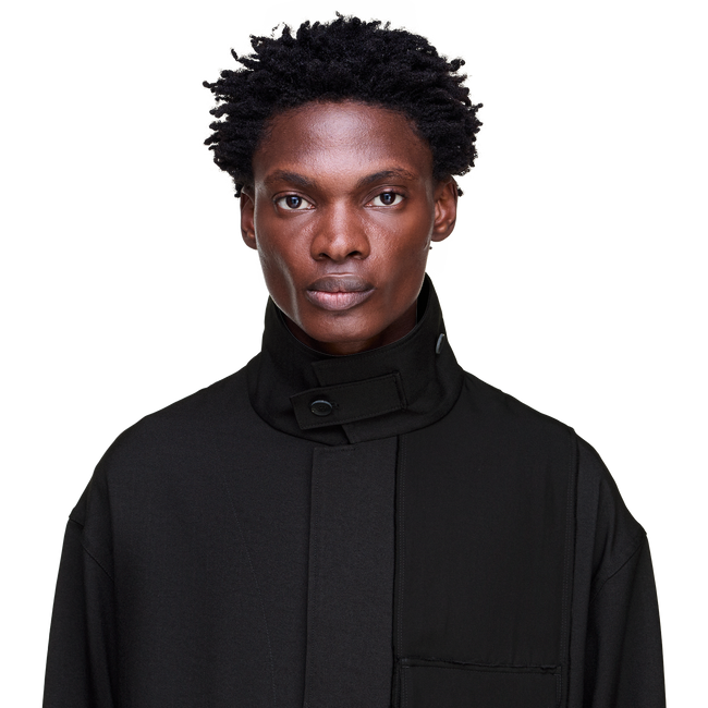 Y-3 Utility Blouson Shirt - Black