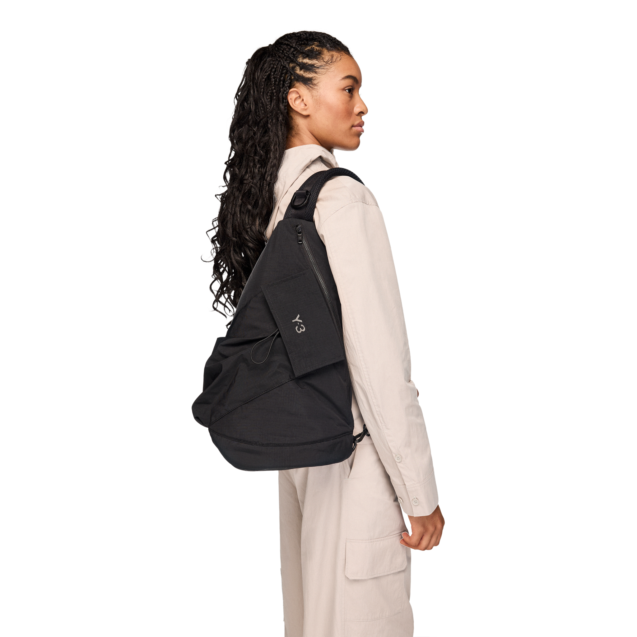 Y-3 Utility Sling Bag - Black - Due West Y-3 Utility Sling Bag - Black - Due West