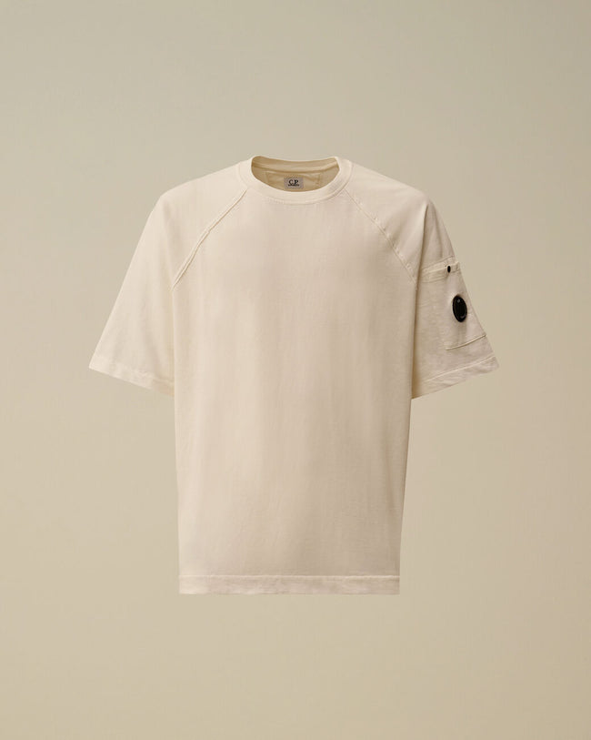 C.P. Company 034A Sweatshirt Tee - Gauze White