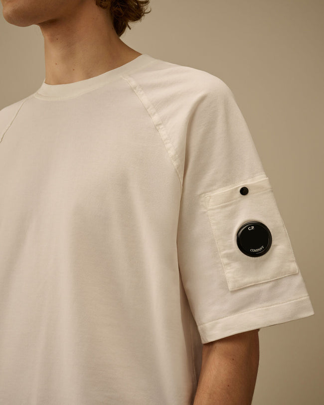 C.P. Company 034A Sweatshirt Tee - Gauze White