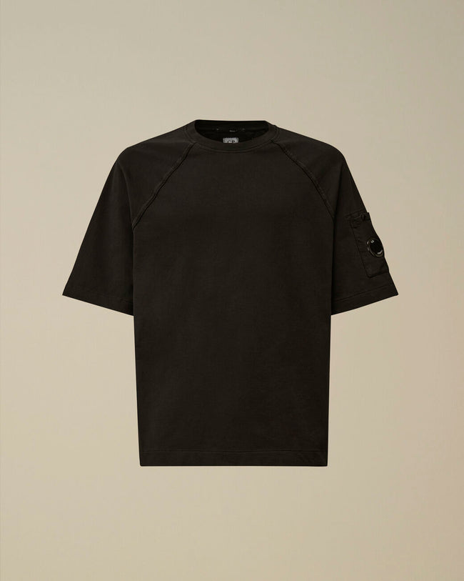 C.P. Company 034A Sweatshirt Tee - Black