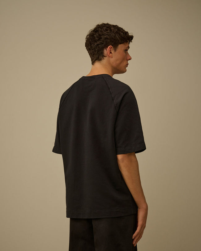 C.P. Company 034A Sweatshirt Tee - Black
