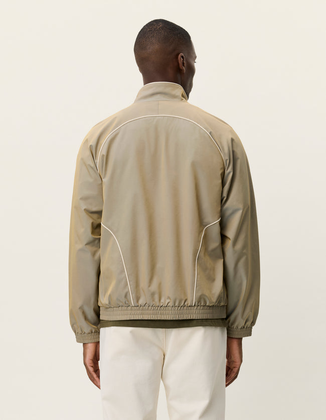 Les Deux Jack Shiny Track Jacket - Sand