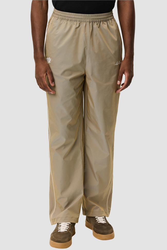 Les Deux Hudson Shiny Track Pants - Sand