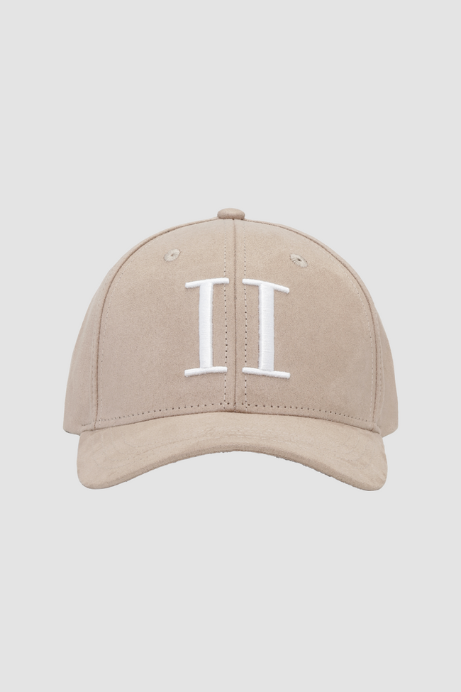 Les Deux Encore Suede Baseball Cap - Dark Sand