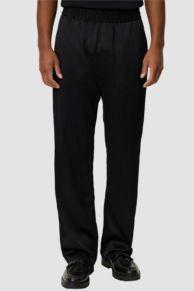 Les Deux Houston Plissé Pants - Black