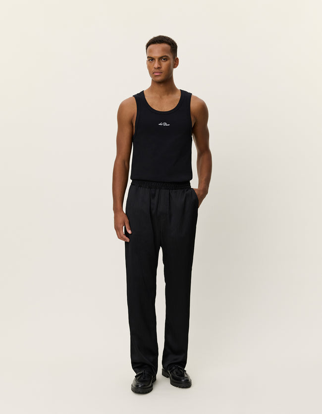 Les Deux Houston Plissé Pants - Black