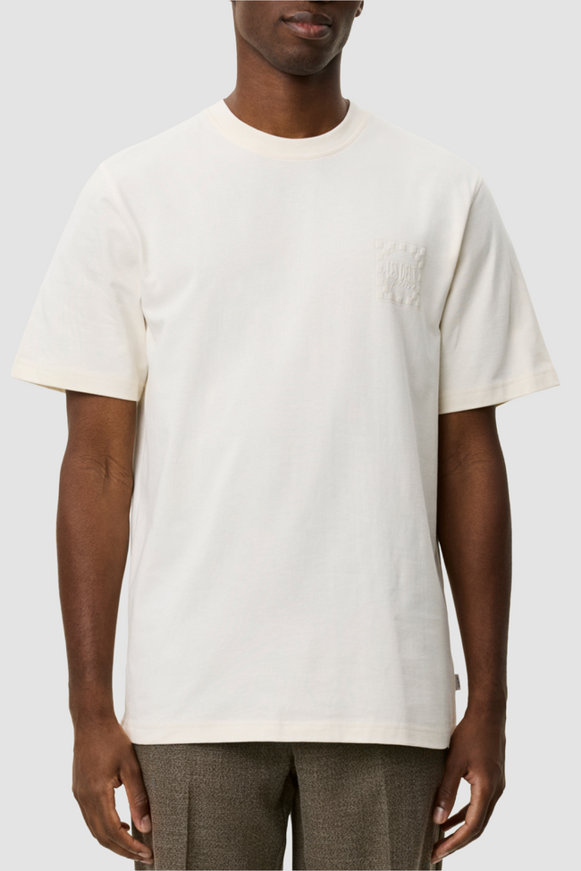 Les Deux Ben Goods Tee - Eggnog White