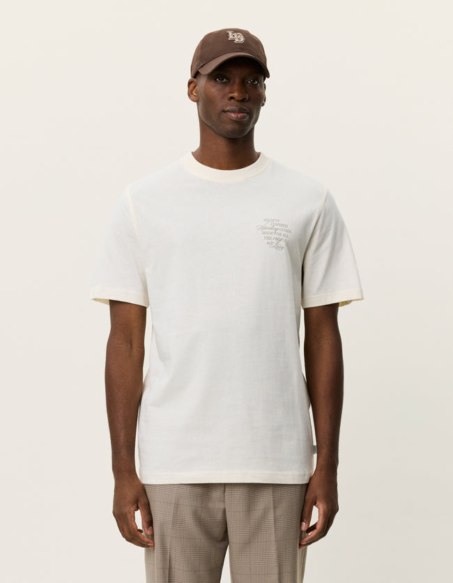 Les Deux Ben Faience Tee - Eggnog White