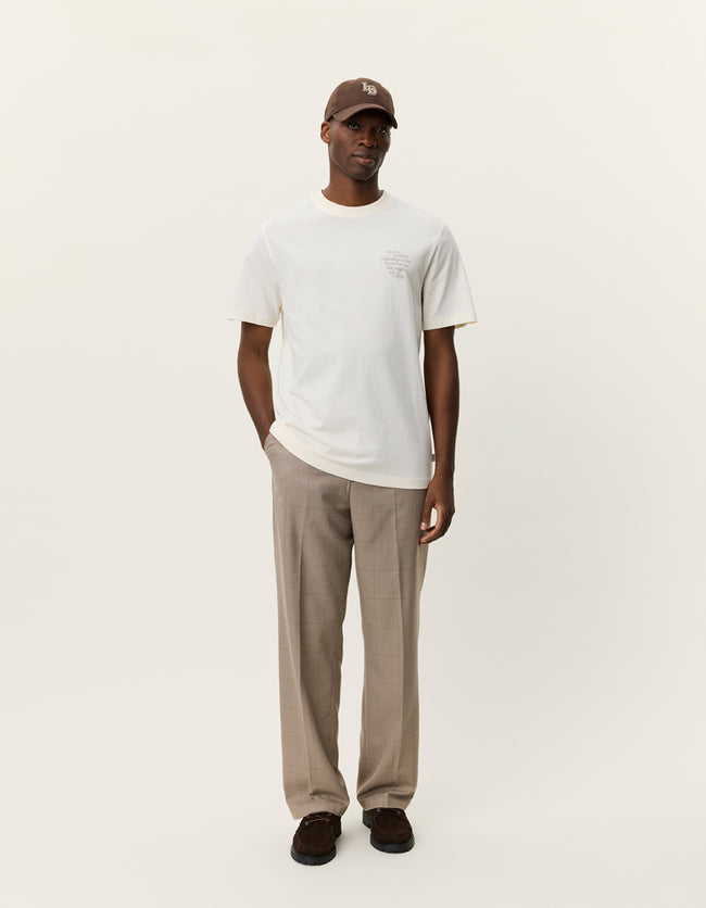 Les Deux Ben Faience Tee - Eggnog White