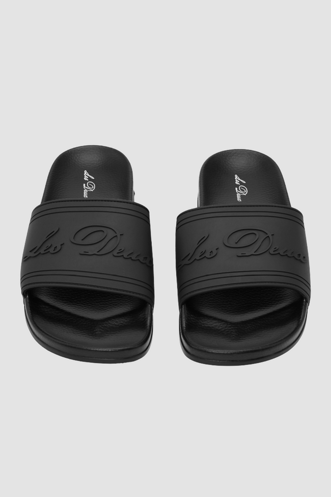 Les Deux Wilton Pool Slides - Black
