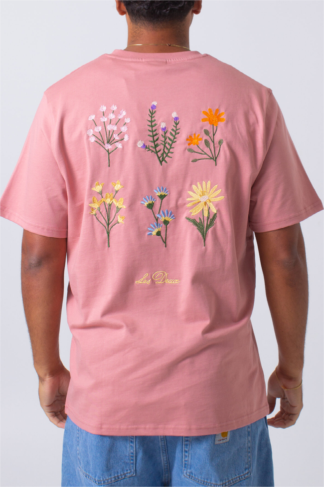 Les Deux Wild Flower Tee - Pink