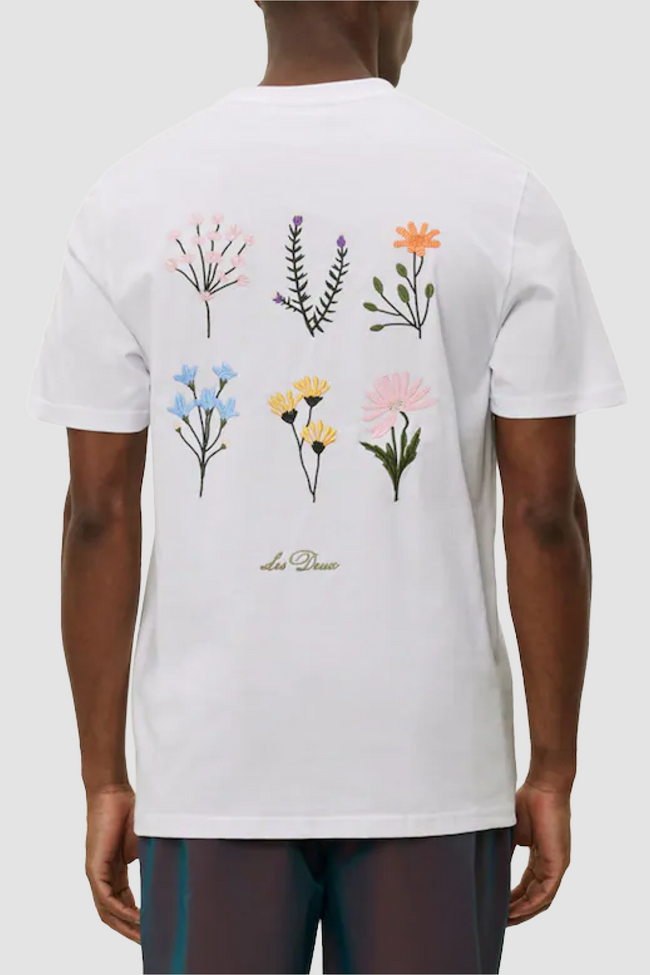 Les Deux Wild Flower Tee - White