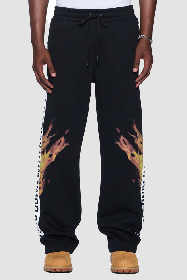 Ksubi Kings Synthesis Track Pants - Black