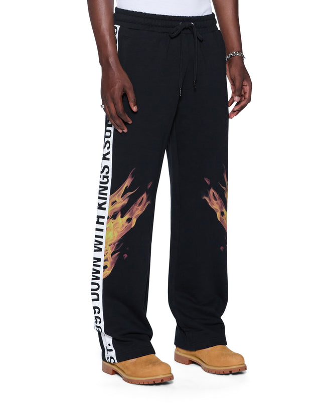 Ksubi Kings Synthesis Track Pants - Black