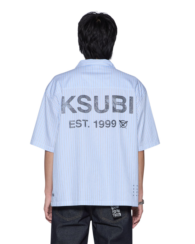 Ksubi State Dinner SS Shirt - Blue