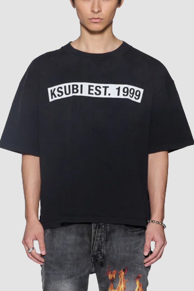 Ksubi Kings Halen SS Tee - Black