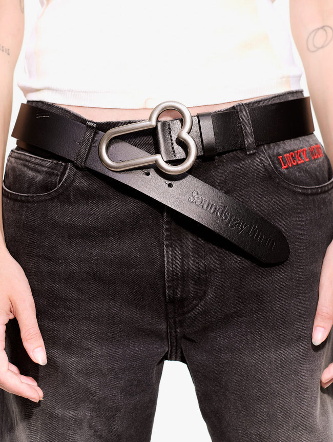 Carne Bollente Below the Belt Belt - Black
