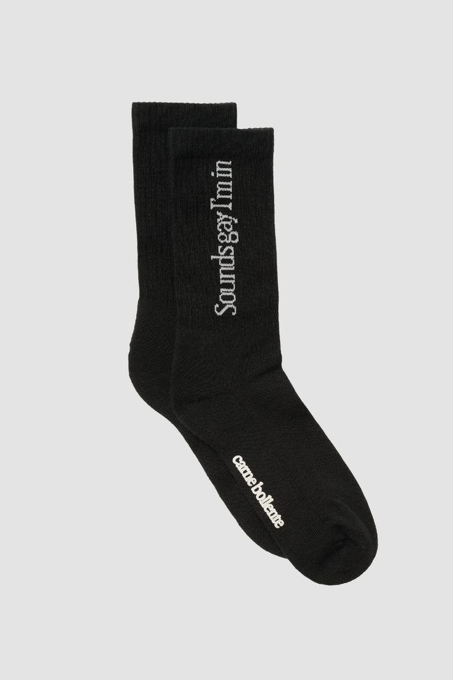 Carne Bollente Smells Gay I'm In Socks - Black