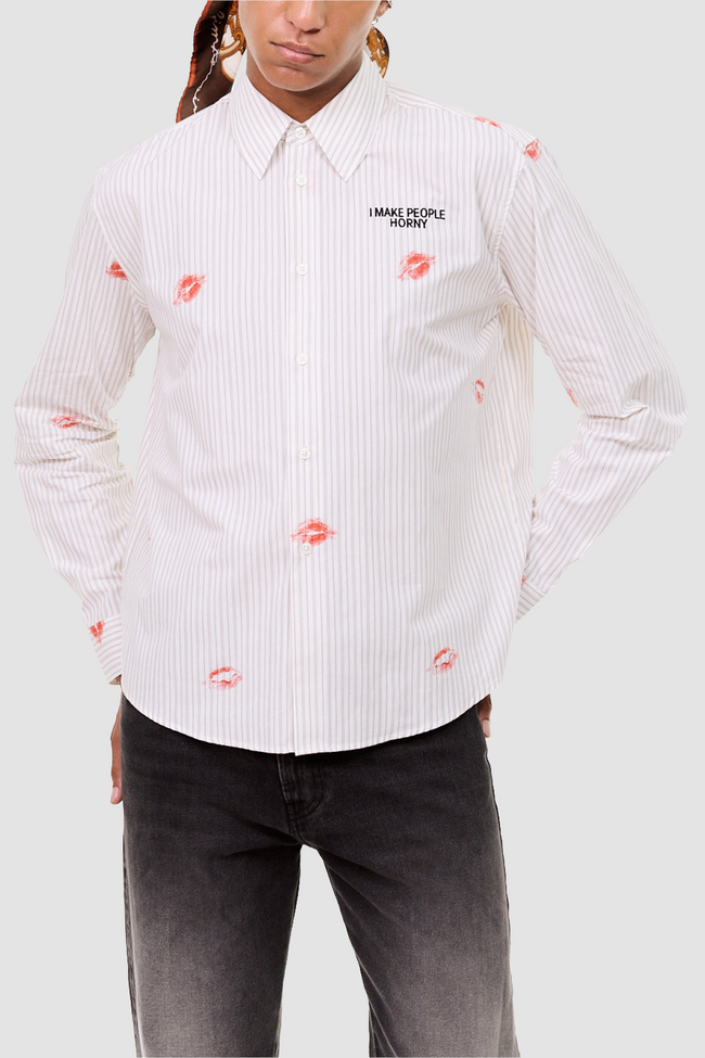 Carne Bollente Business Sensual Shirt - White