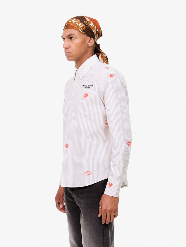Carne Bollente Business Sensual Shirt - White
