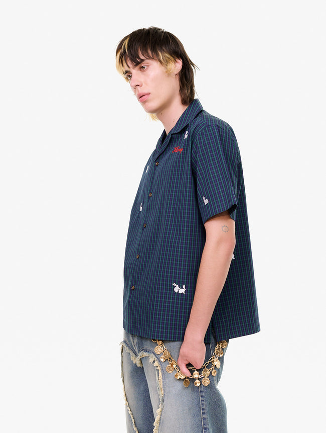 Carne Bollente Check Me Out Shirt - Green