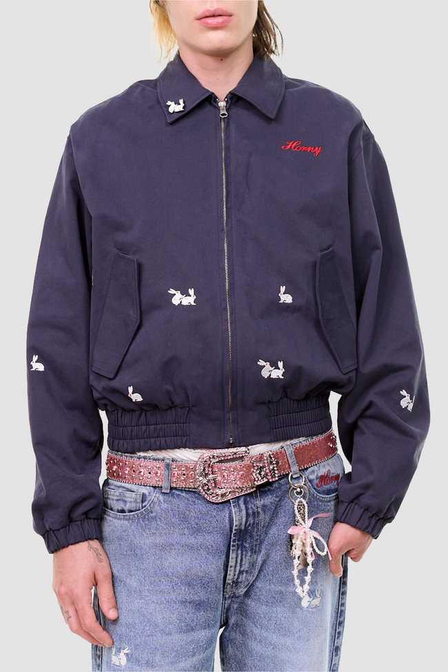 Carne Bollente Hareington Horny Jacket - Navy