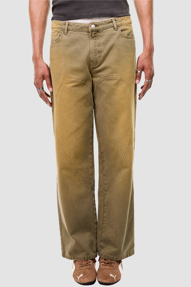 Carne Bollente Love Pants Go West Jeans - Khaki