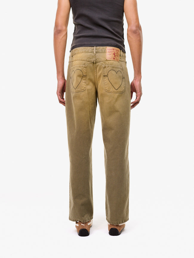 Carne Bollente Love Pants Go West Jeans - Khaki