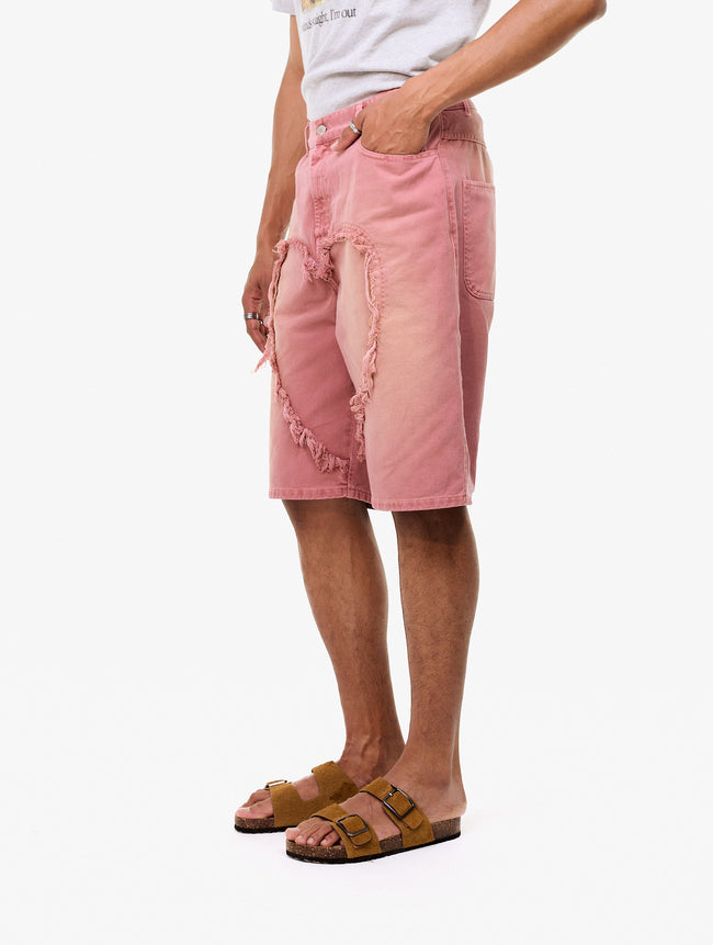 Carne Bollente Love Shorts - Pink