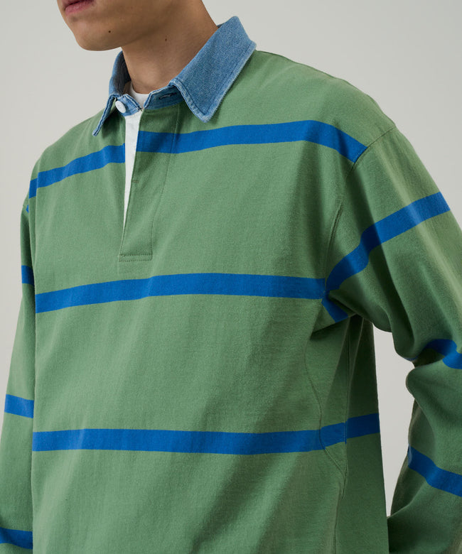 Gramicci Langdon Rugby Shirt - Olive
