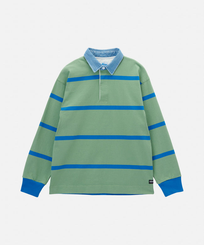 Gramicci Langdon Rugby Shirt - Olive