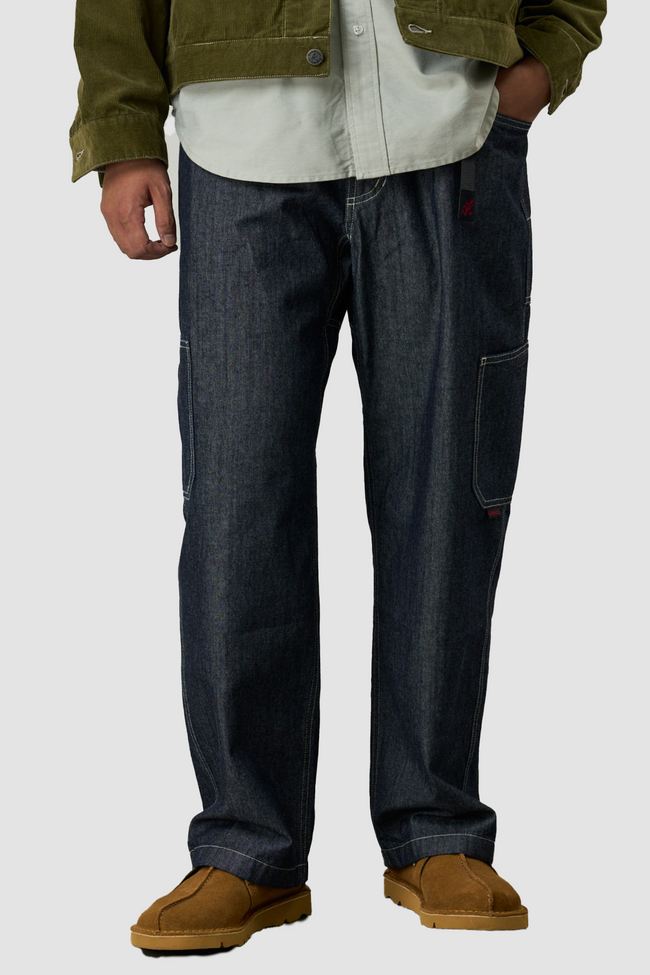 Gramicci Japanese Chambray Rock Slide Pants - Navy