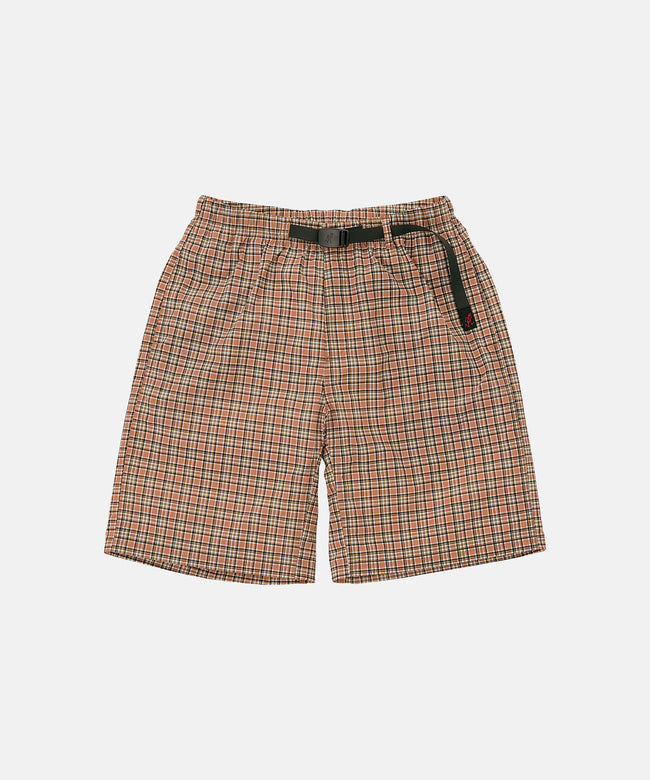 Gramicci Checkered Shell Shorts - Red