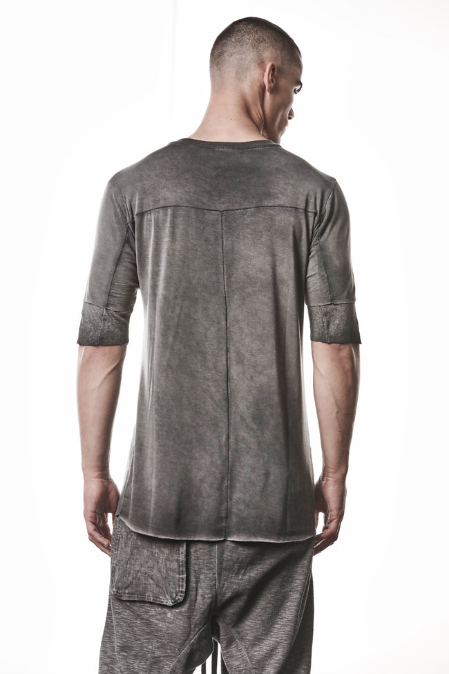thom/krom M TS 940 Tee - Cold Dye Grey
