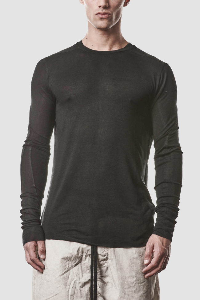 thom/krom M TS 953 L/S Tee - Black
