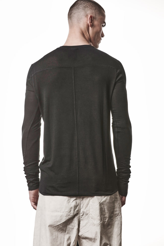 thom/krom M TS 953 L/S Tee - Black