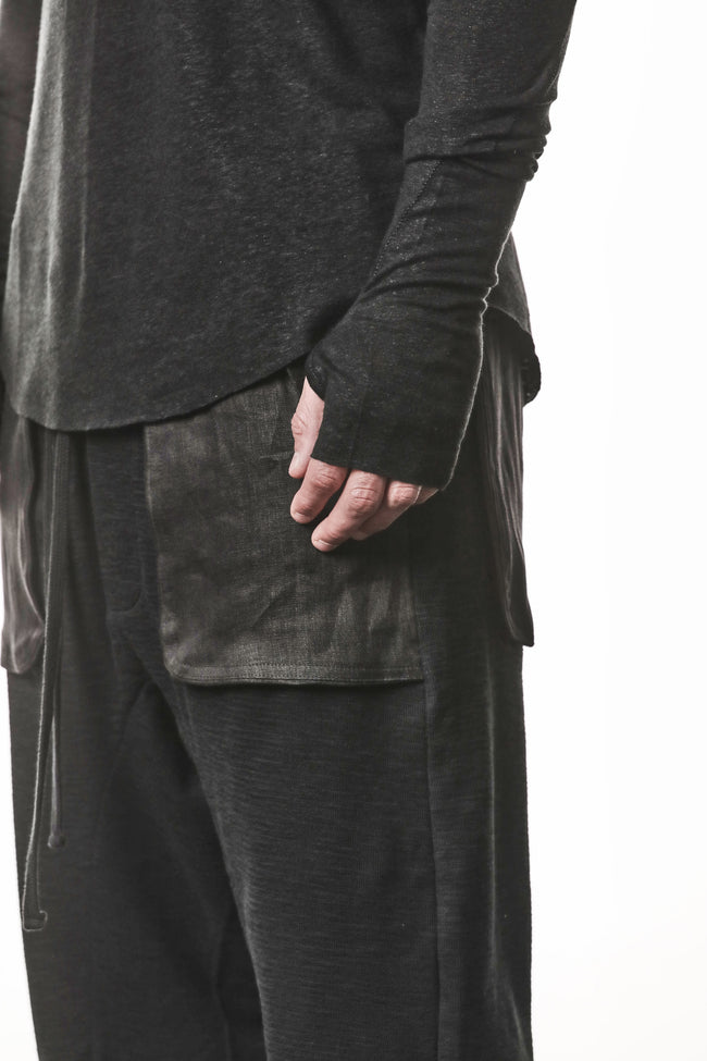 thom/krom M TS 932 L/S Tee - Black