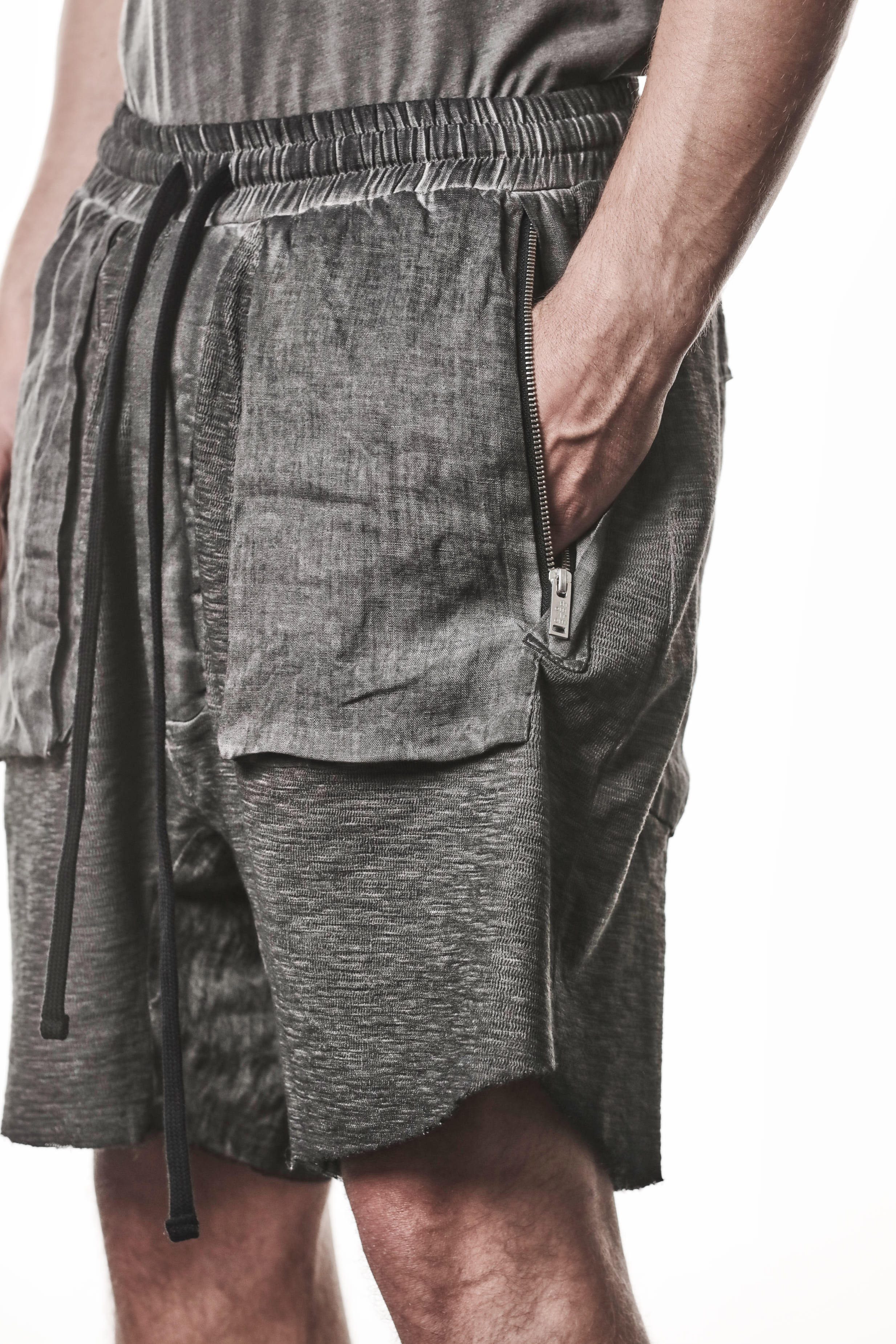 thom/krom M ST 515 Short - Cold Dye Grey - Due West