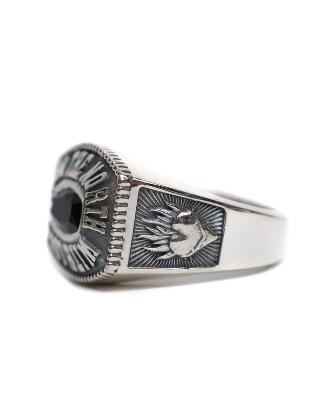 Maple Northern Class Ring - Silver