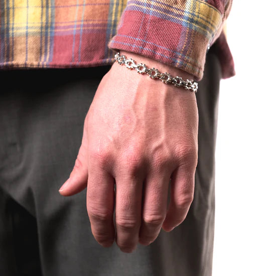 Maple Flower Bracelet - Silver