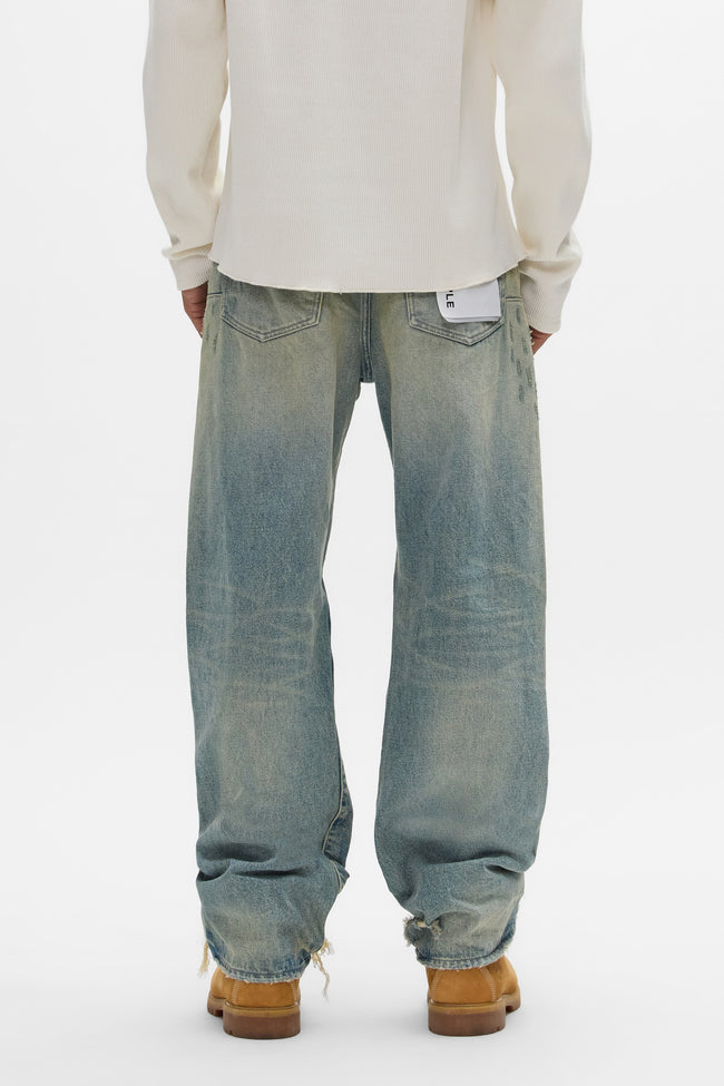 Purple Brand P018 Antique Tinted Jeans - Light Indigo