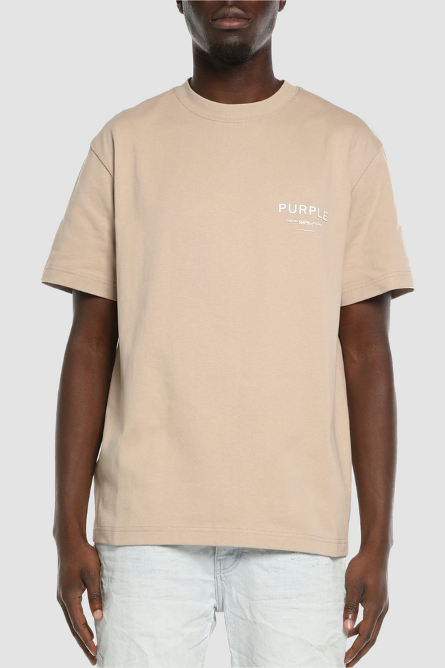 Purple Brand P117-HTRS Showrooms Tee - Brown