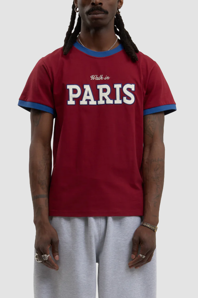 Walk in Paris I Love Paris Tee – Red