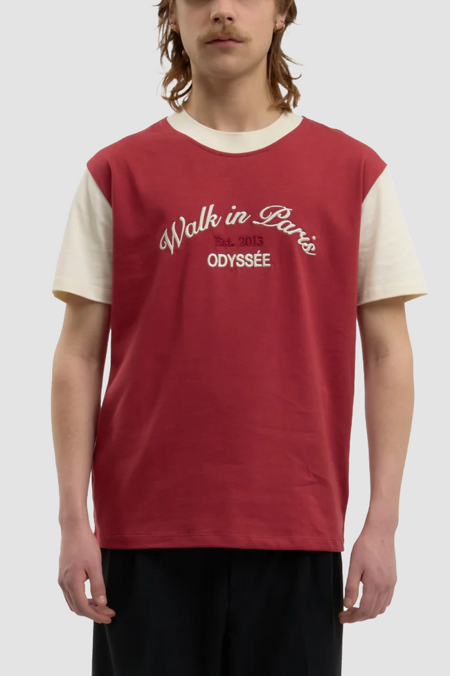 Walk in Paris Odyssee Tee - Red