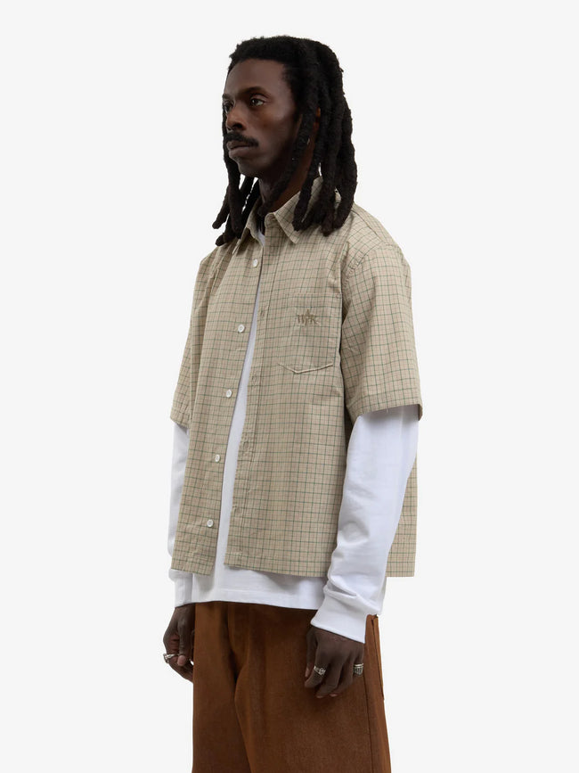 Walk in Paris Short Sleeve Shirt - Beige
