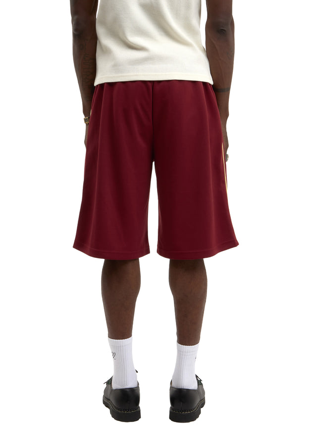 Walk in Paris Signature Jogging Shorts - Burgundy