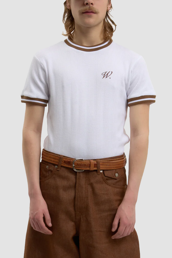 Walk in Paris Knit Tee - Beige